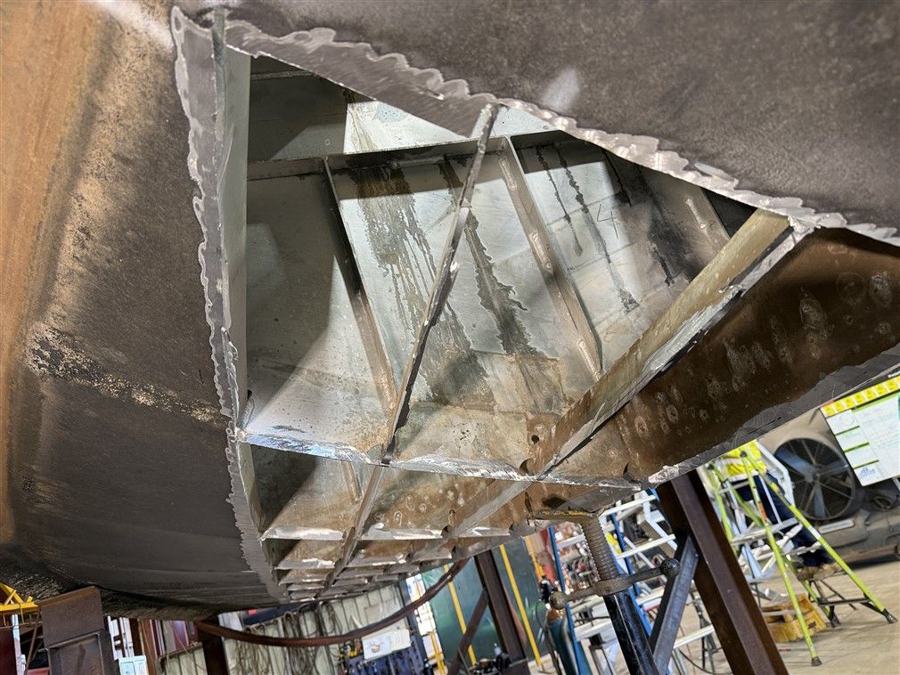 AMSA structural inspection of a commercial vessel