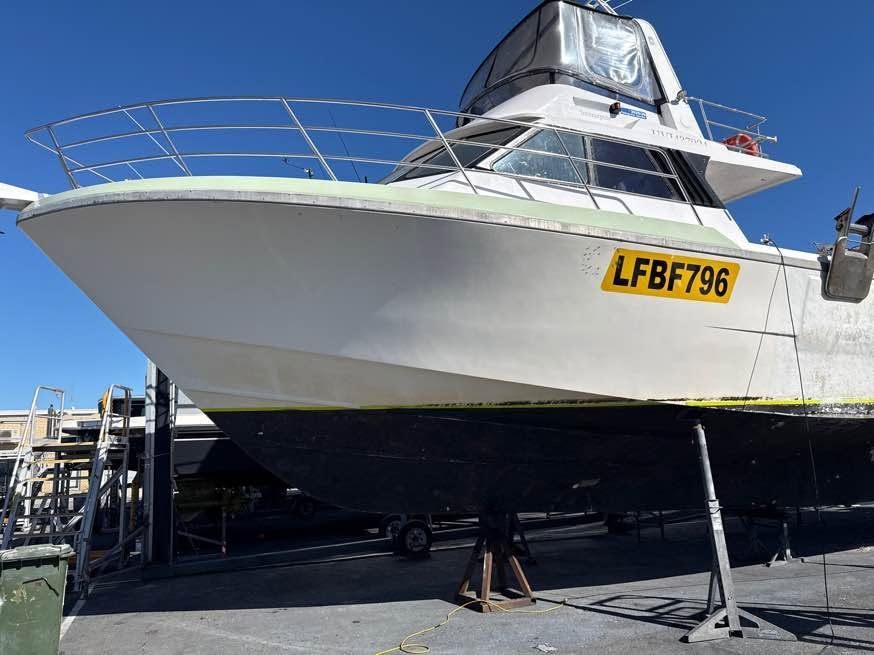 Commercial vessel renewal survey during haul-out